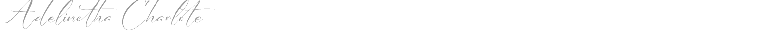 Adelinetha Charlote font preview